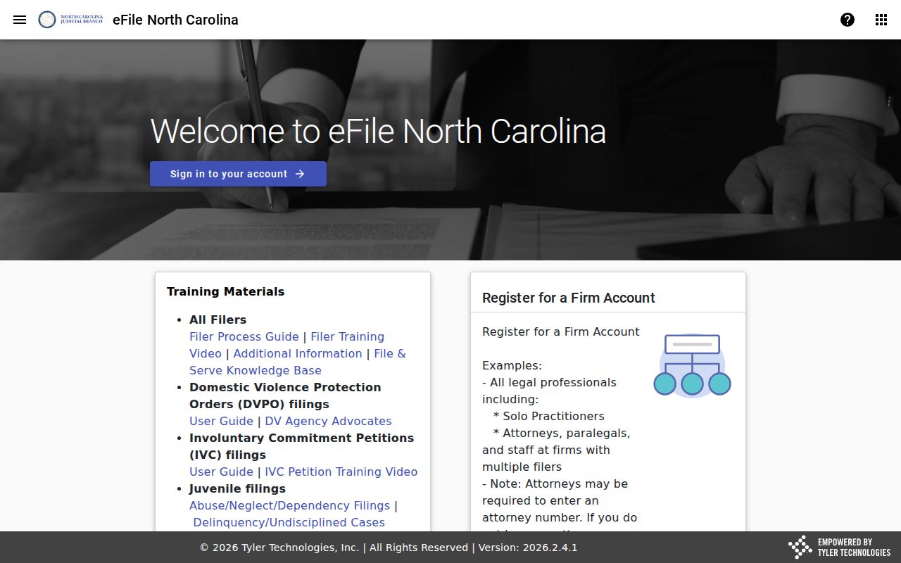 Graham County case search File and Serve court filing interface