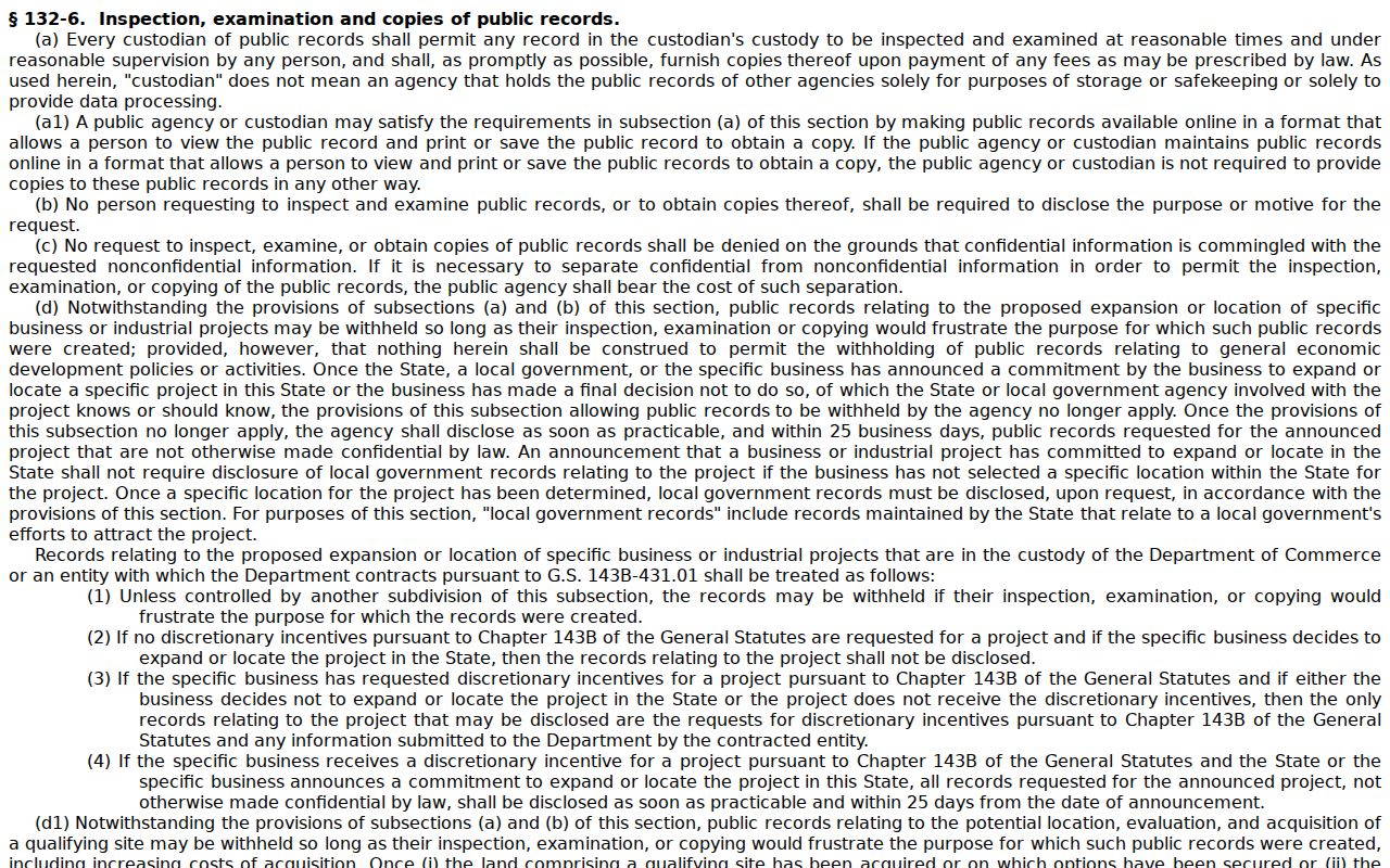 Graham County civil docket public record inspection and copying statute