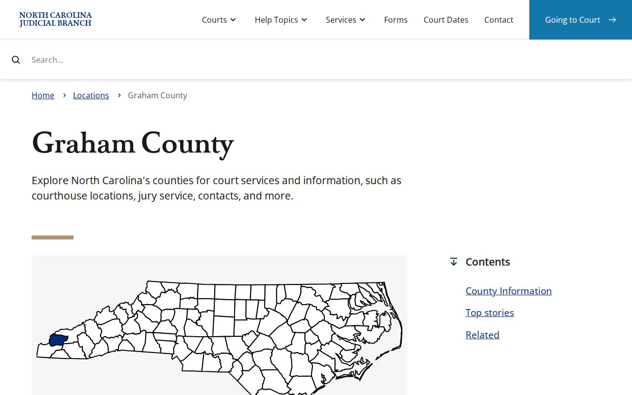 Graham County court docket Judicial Branch location page